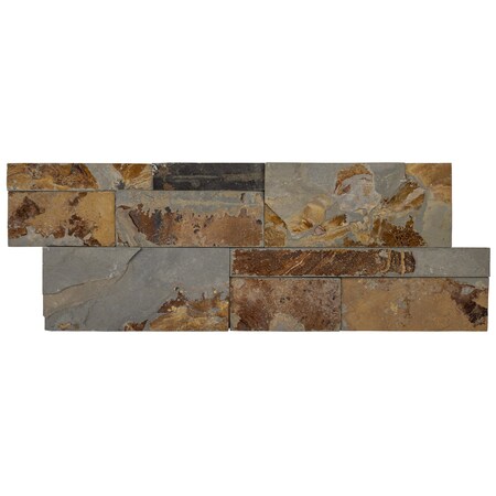 Msi California Gold Splitface Sample Ledger Panel Slate Wall Tile ZOR-PNL-SAM-0160